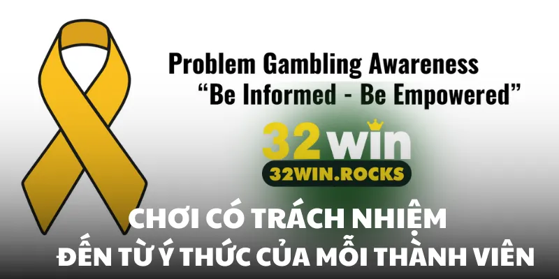 Chơi có trách nhiệm đến từ ý thức của mỗi thành viên