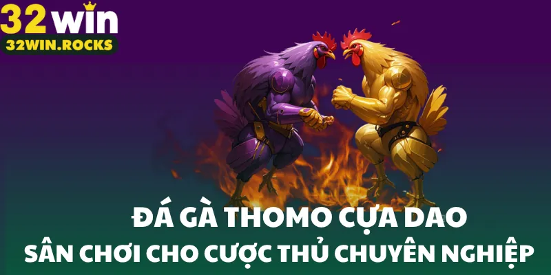 Đá gà Thomo cựa dao
