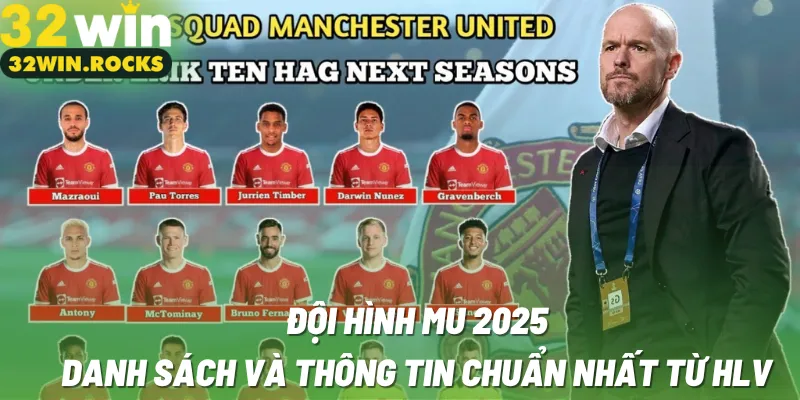 đội hình MU 2025