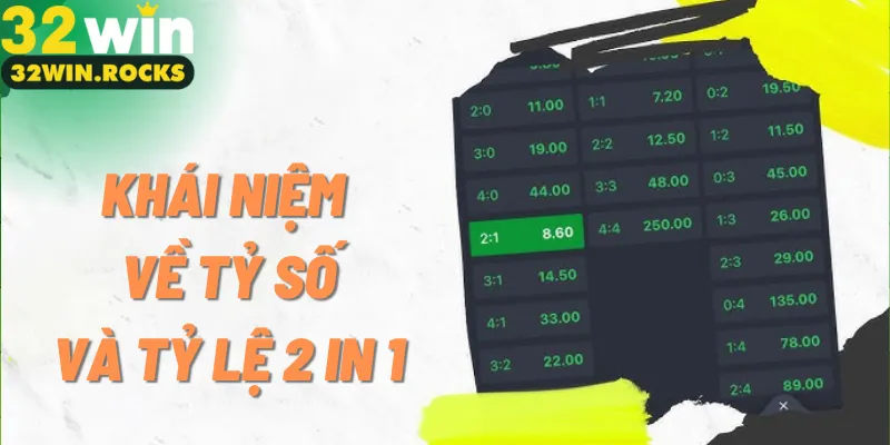 Khái niệm về tỷ số và tỷ lệ 2 in 1