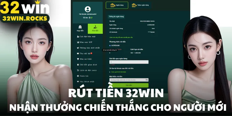 Rút tiền 32WIN